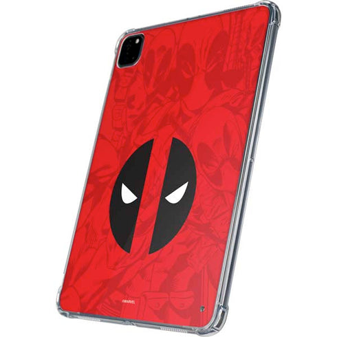Marvel Deadpool Deadpool Emblem iPad Pro 11in (2024) Clear Case