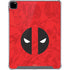 Marvel Deadpool Deadpool Emblem iPad Pro 12.9in (2020) Clear Case