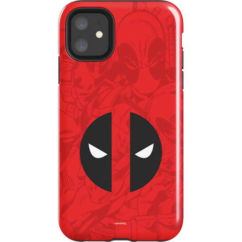 Marvel Deadpool Deadpool Emblem iPhone 11 Impact Case