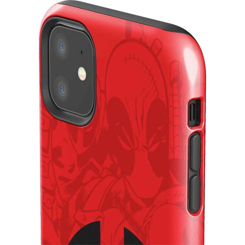 Marvel Deadpool Deadpool Emblem iPhone 11 Impact Case