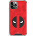 Marvel Deadpool Deadpool Emblem iPhone 11 Pro Max Clear Case