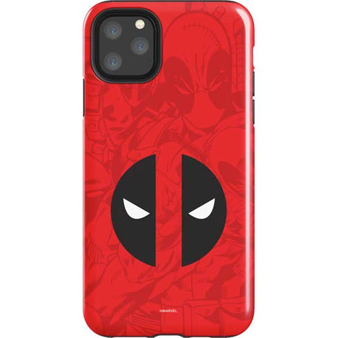 Marvel Deadpool Deadpool Emblem iPhone 11 Pro Max Impact Case