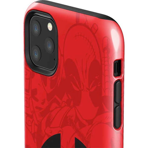Marvel Deadpool Deadpool Emblem iPhone 11 Pro Max Impact Case