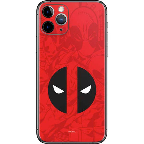 Marvel Deadpool Deadpool Emblem iPhone 11 Pro Skin