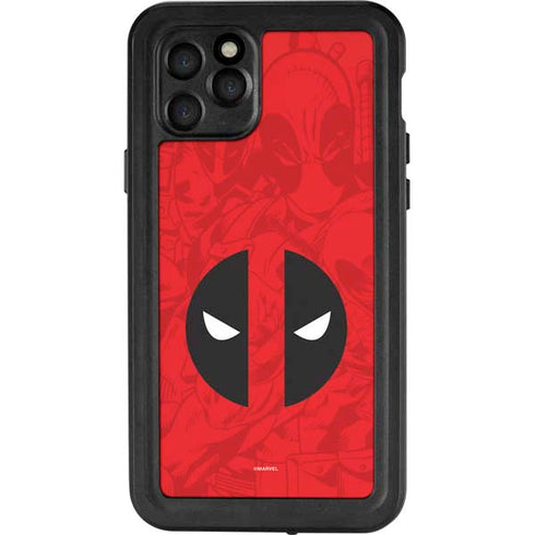 Marvel Deadpool Deadpool Emblem iPhone 11 Pro Waterproof Case