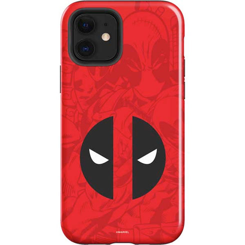 Marvel Deadpool Deadpool Emblem iPhone 12 Impact Case