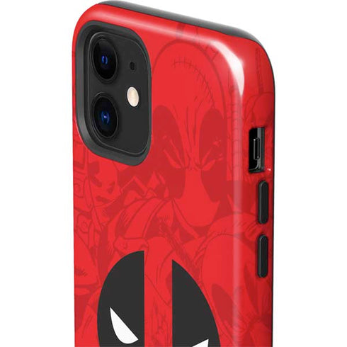 Marvel Deadpool Deadpool Emblem iPhone 12 Impact Case