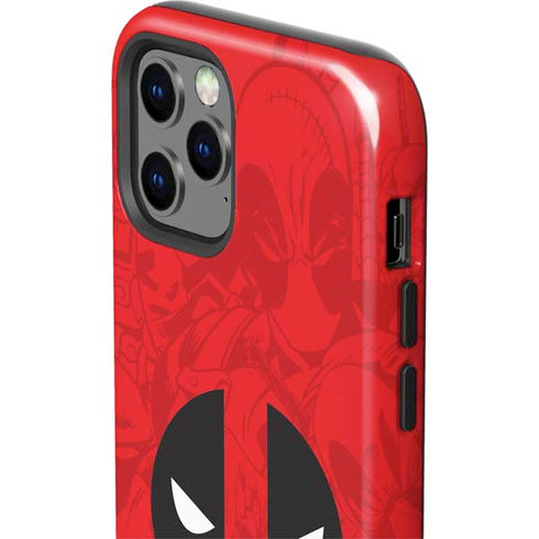 Marvel Deadpool Deadpool Emblem iPhone 12 Pro Impact Case
