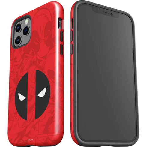 Marvel Deadpool Deadpool Emblem iPhone 12 Pro Impact Case