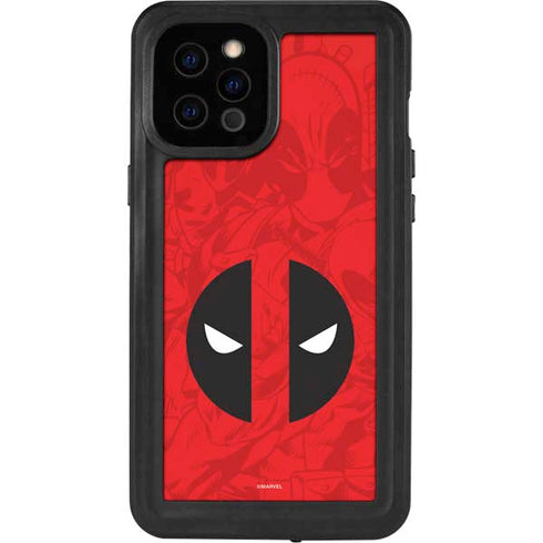 Marvel Deadpool Deadpool Emblem iPhone 12 Pro Max Waterproof Case