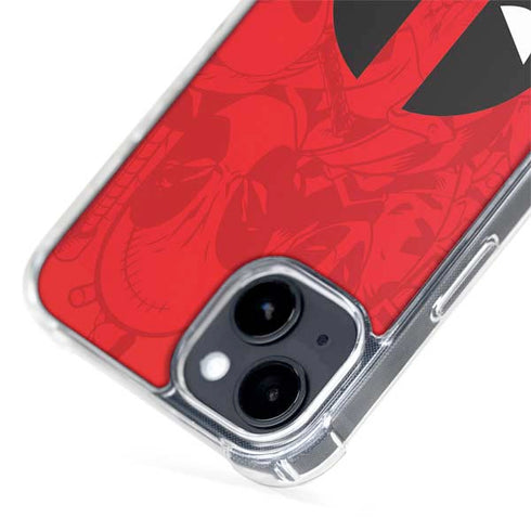 Marvel Deadpool Deadpool Emblem iPhone 14 MagSafe Case