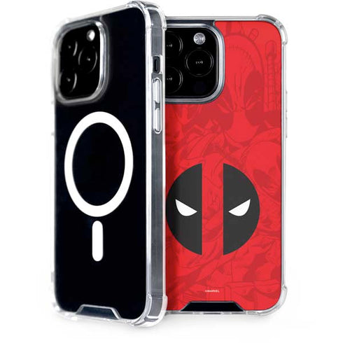 Marvel Deadpool Deadpool Emblem iPhone 14 Pro Max MagSafe Case