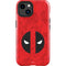Marvel Deadpool Deadpool Emblem iPhone 15 Impact Case