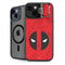Marvel Deadpool Deadpool Emblem iPhone 15 Plus Kickstand Case