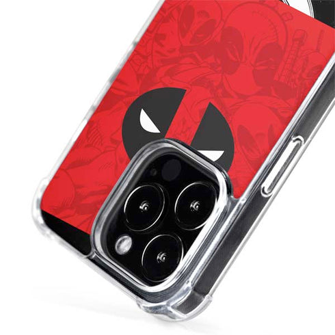Marvel Deadpool Deadpool Emblem iPhone 15 Pro Max MagSafe Case