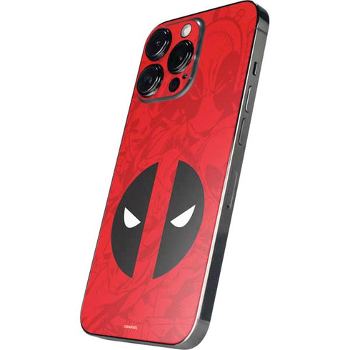 Marvel Deadpool Deadpool Emblem iPhone 15 Pro Max Skin