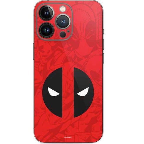 Marvel Deadpool Deadpool Emblem iPhone 15 Pro Skin