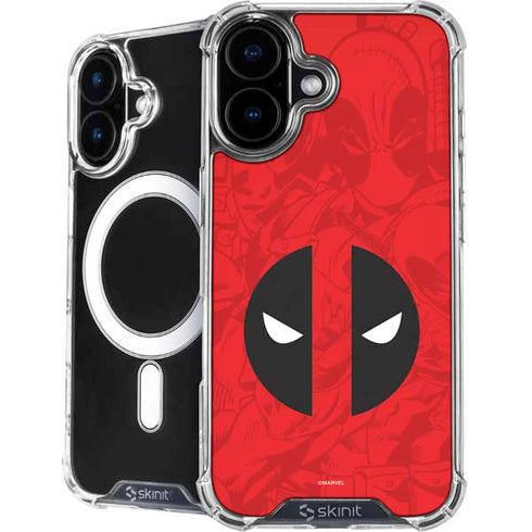 Marvel Deadpool Deadpool Emblem iPhone 16 Plus MagSafe Case