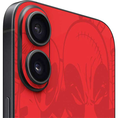 Marvel Deadpool Deadpool Emblem iPhone 16 Plus Skin