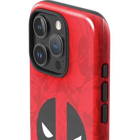 Marvel Deadpool Deadpool Emblem iPhone 16 Pro Impact Case