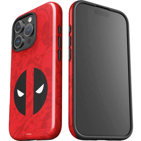Marvel Deadpool Deadpool Emblem iPhone 16 Pro Impact Case