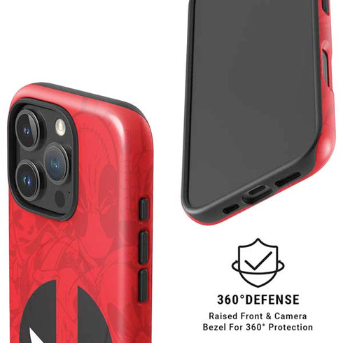Marvel Deadpool Deadpool Emblem iPhone 16 Pro Magsafe Impact Case
