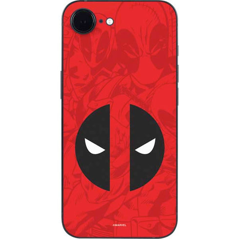 Marvel Deadpool Deadpool Emblem iPhone 16e Skin