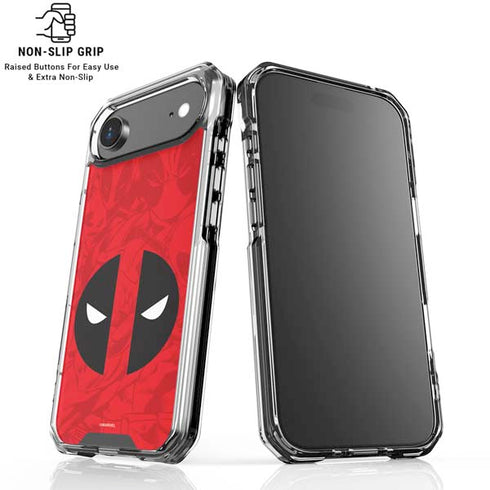 Marvel Deadpool Deadpool Emblem iPhone 17 Air Clear Case