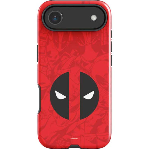 Marvel Deadpool Deadpool Emblem iPhone 17 Air Impact Case