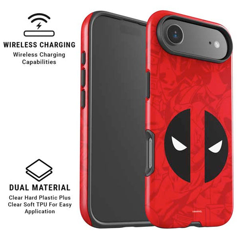 Marvel Deadpool Deadpool Emblem iPhone 17 Air Magsafe Impact Case