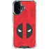 Marvel Deadpool Deadpool Emblem iPhone 17 Clear Case