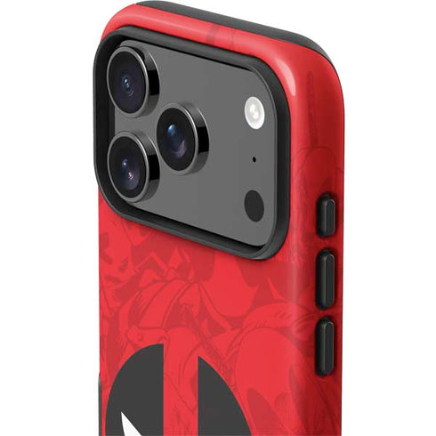 Marvel Deadpool Deadpool Emblem iPhone 17 Pro Impact Case