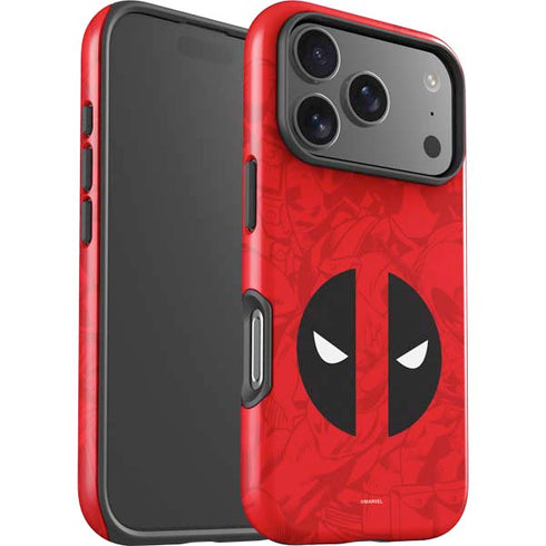 Marvel Deadpool Deadpool Emblem iPhone 17 Pro Impact Case
