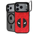 Marvel Deadpool Deadpool Emblem iPhone 17 Pro Kickstand Case