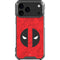 Marvel Deadpool Deadpool Emblem iPhone 17 Pro Max Clear Case