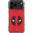Marvel Deadpool Deadpool Emblem iPhone 17 Pro Max Clear Case