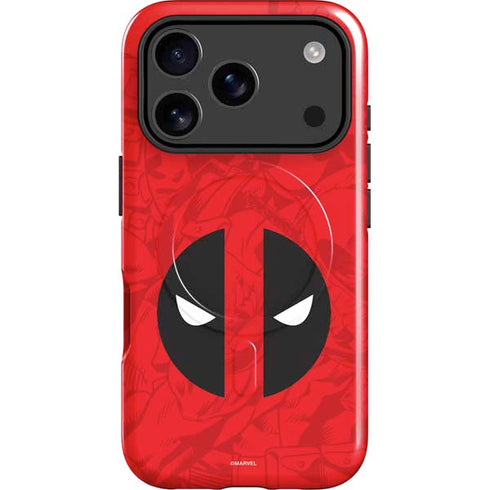 Marvel Deadpool Deadpool Emblem iPhone 17 Pro Max Magsafe Impact Case