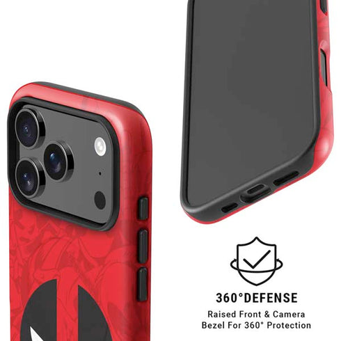 Marvel Deadpool Deadpool Emblem iPhone 17 Pro Max Magsafe Impact Case