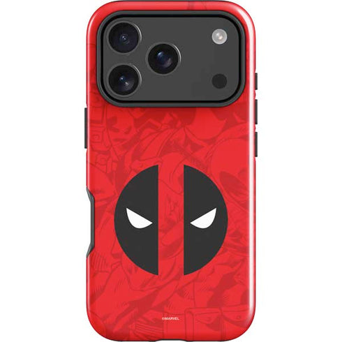 Marvel Deadpool Deadpool Emblem iPhone 18 Pro Impact Case