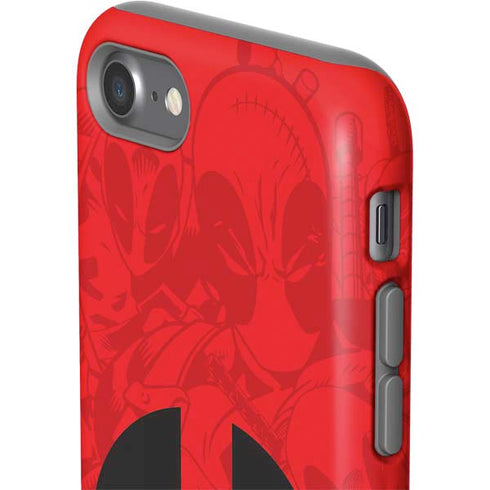 Marvel Deadpool Deadpool Emblem iPhone SE (2nd & 3rd Gen) Pro Case