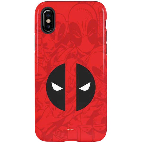 Marvel Deadpool Deadpool Emblem iPhone X Pro Case