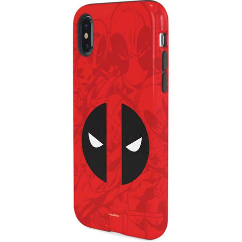 Marvel Deadpool Deadpool Emblem iPhone X Pro Case