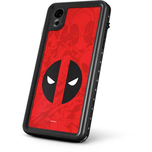 Marvel Deadpool Deadpool Emblem iPhone XR Waterproof Case