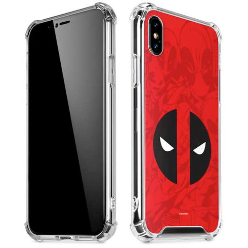 Marvel Deadpool Deadpool Emblem iPhone XS Max Clear Case