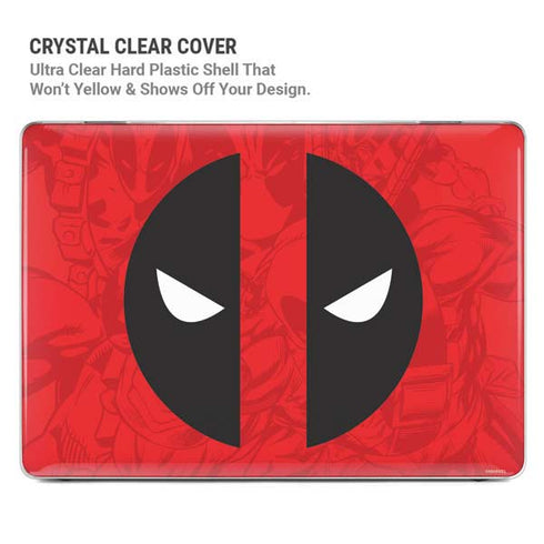 Marvel Deadpool Deadpool Emblem MacBook Pro 14in (2021-24) Case plus Skin