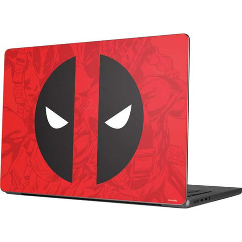 Marvel Deadpool Deadpool Emblem MacBook Pro 14in (2021-24) Skin