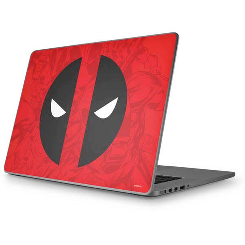 Marvel Deadpool Deadpool Emblem Apple MacBook Pro 17-inch Skin