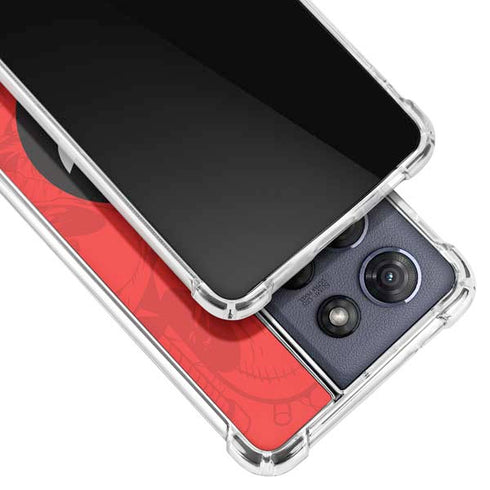 Marvel Deadpool Deadpool Emblem Moto G 5G (2025) Clear Case