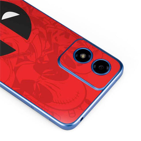 Marvel Deadpool Deadpool Emblem Moto G Play 4G (2024) Skin