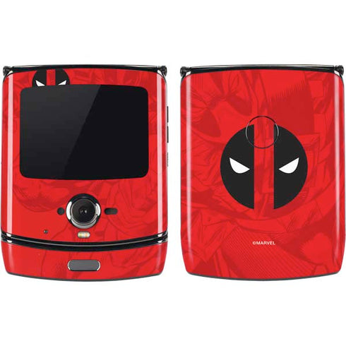 Marvel Deadpool Deadpool Emblem Motorola RAZR Skin